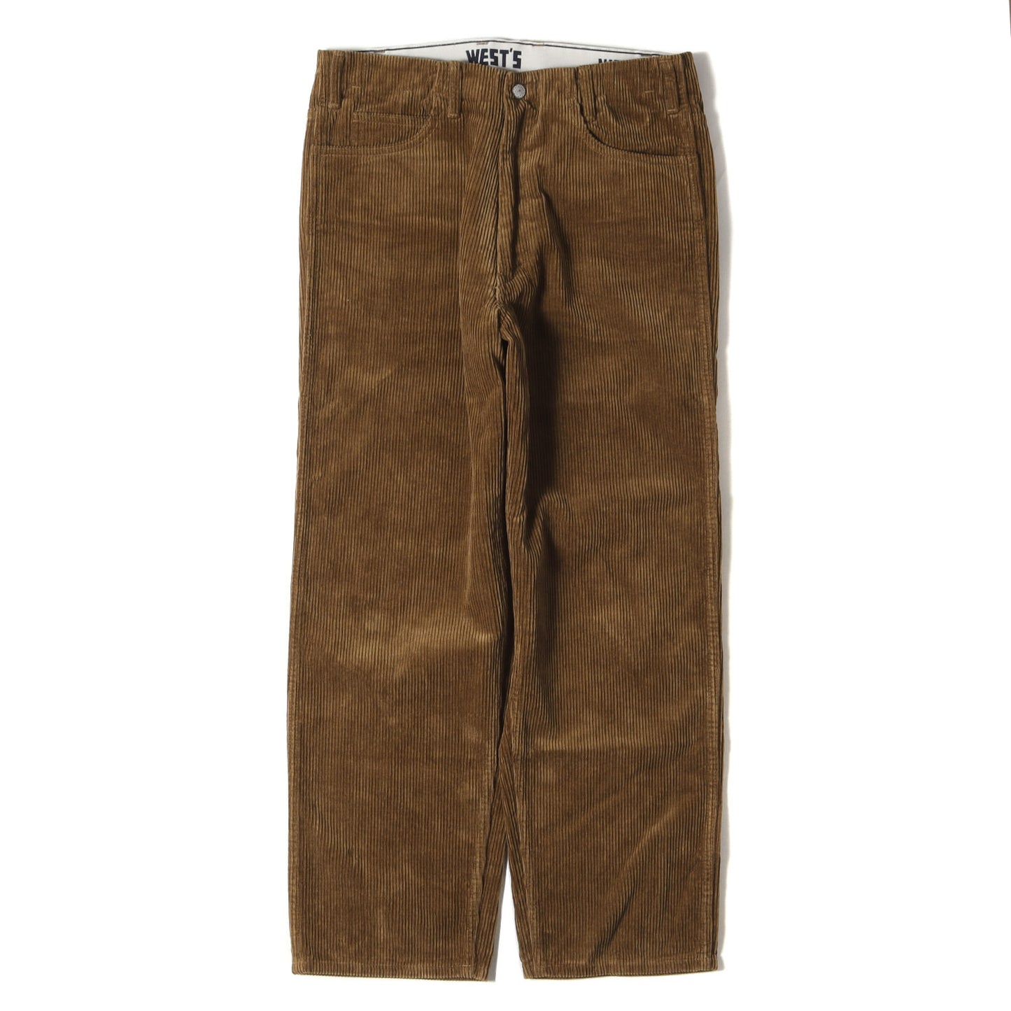 19AW コーデュロイ テーパード ワーク パンツ (19FWPT801) / ジッパーフライ トラウザーズ 太畝