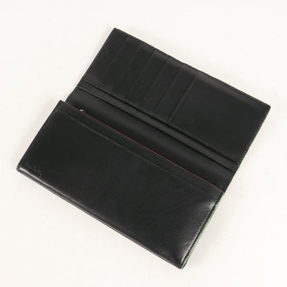 シグネチャーロゴ エンボス レザー ロング ウォレット / 長財布