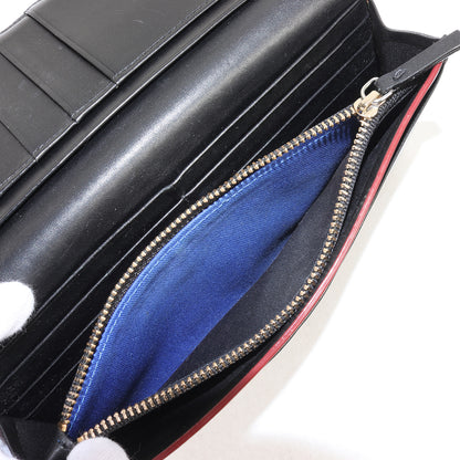 シグネチャーロゴ エンボス レザー ロング ウォレット / 長財布