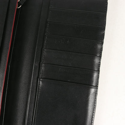 シグネチャーロゴ エンボス レザー ロング ウォレット / 長財布
