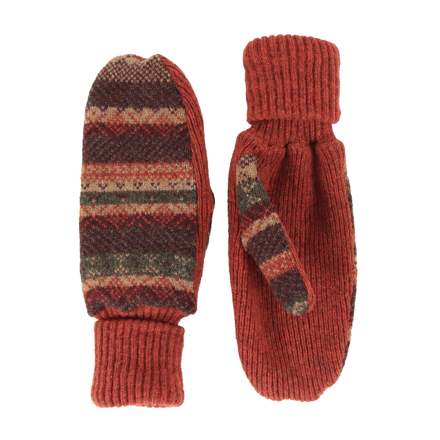 ノルディック ニット グローブ / 手袋