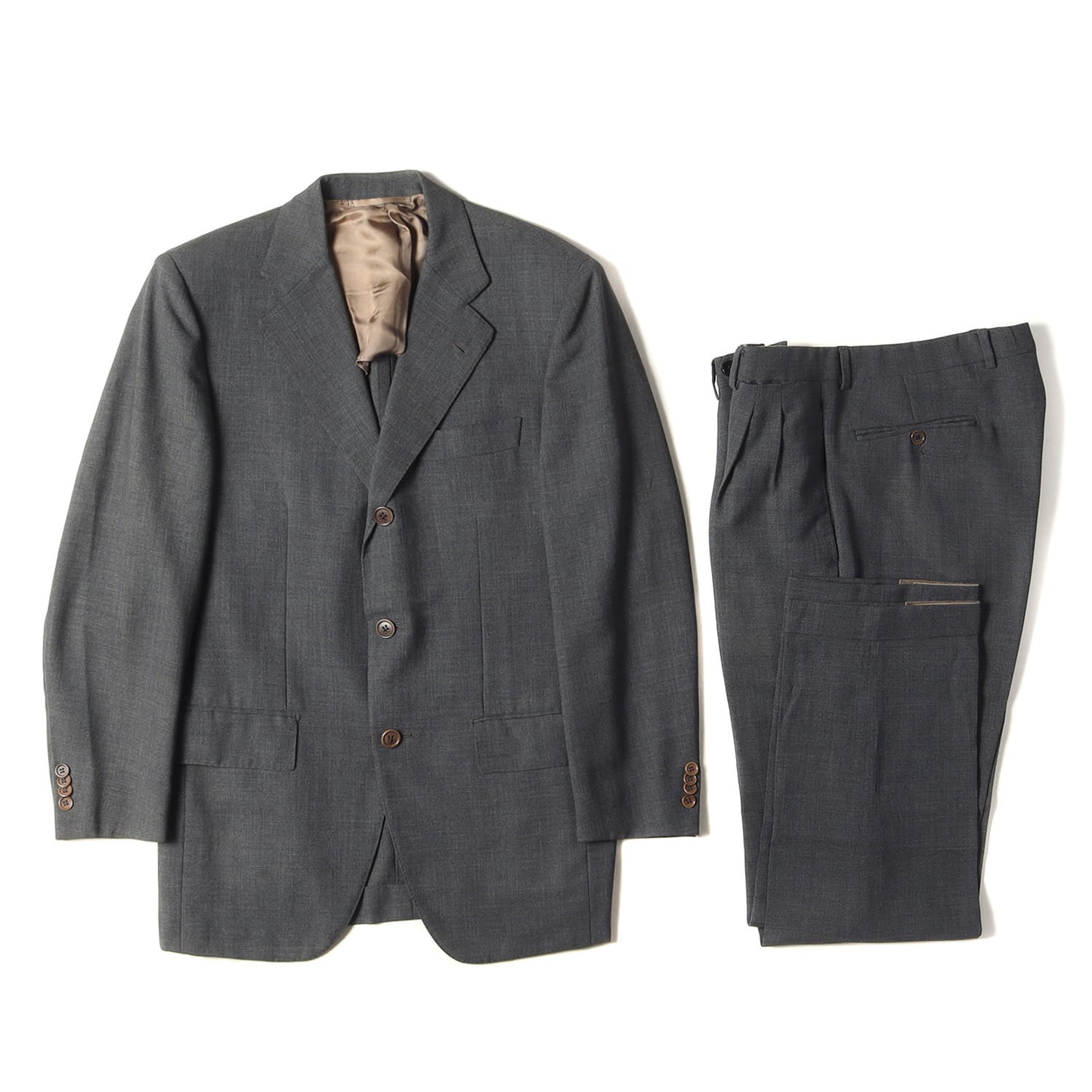 × Ermenegildo Zegna モヘア ウール スーツ セットアップ