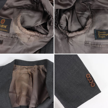 × Ermenegildo Zegna モヘア ウール スーツ セットアップ