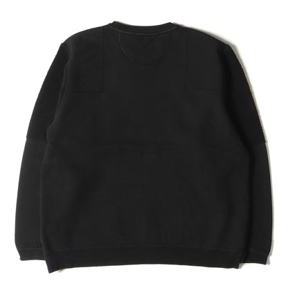 19AW パッチド スウェット シャツ (PATCHED SWEATSHIRT WM1973510) / トレーナー プルオーバー 裏起毛