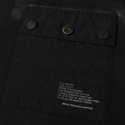 19AW パッチド スウェット シャツ (PATCHED SWEATSHIRT WM1973510) / トレーナー プルオーバー 裏起毛
