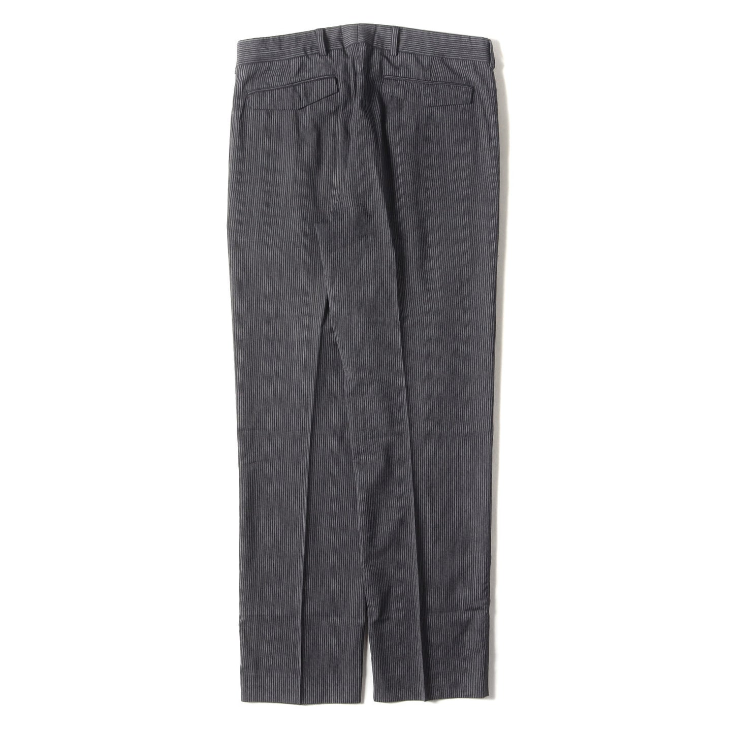 ストライプ ストレッチ ウール スラックス パンツ (433C107A3578) / トラウザー モード