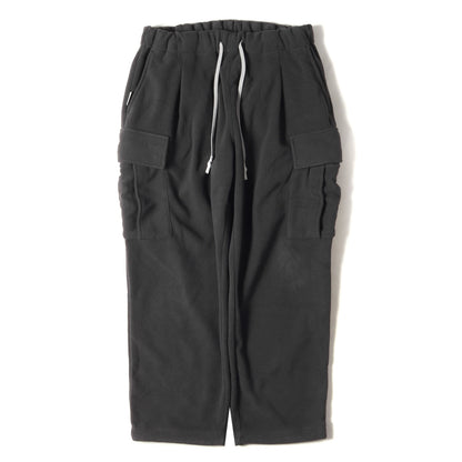 22AW フリース ワイド カーゴパンツ (CARGO PANTS) / イージー