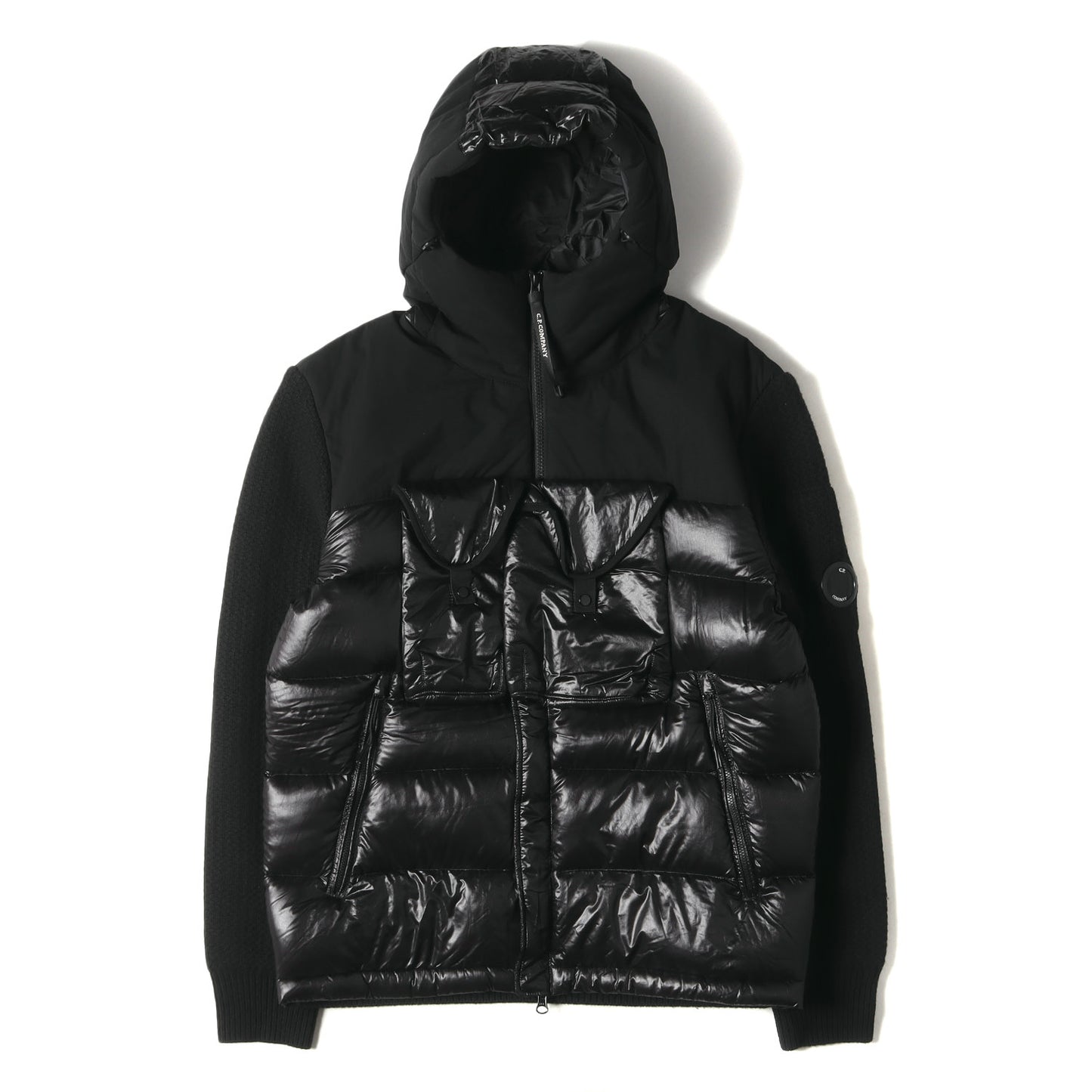 19AW プロテック パテッド ウール ニット 切替 ダウン ジャケット (Jack PRO TEC Wol Shoft shell Dons 07CMKN167A) / ブルゾン レンズ