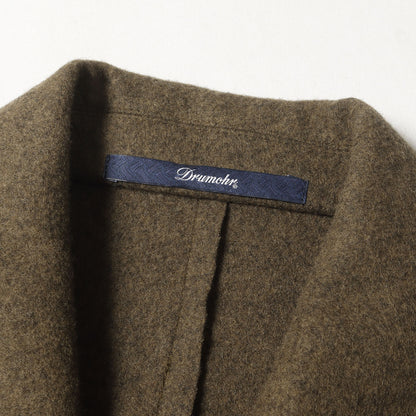 メランジ ウール ミリタリー シャツ ジャケット / ブルゾン アウター 羽織 定番 ベーシック イタカジ MADE IN ITALY