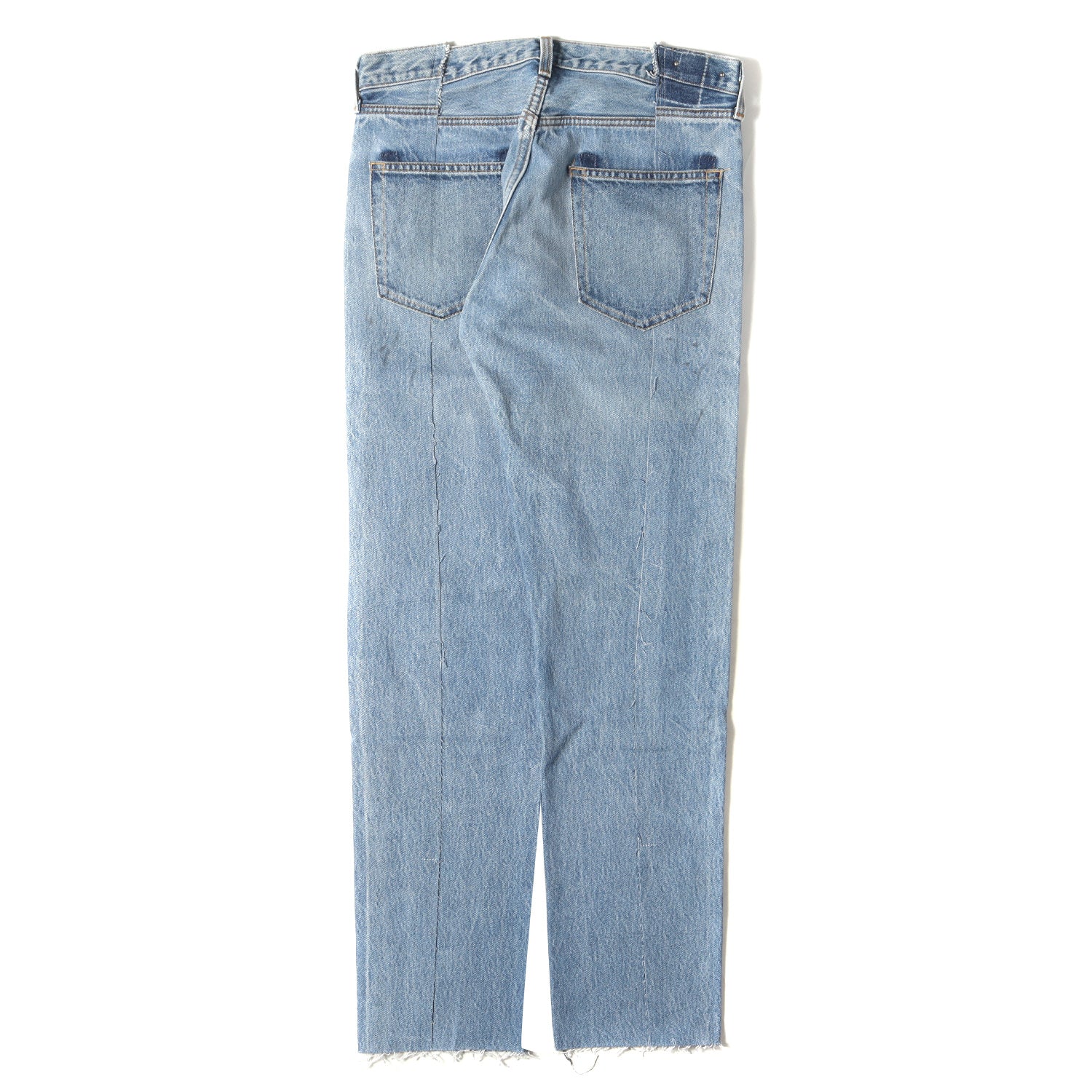 MINEDENIM (マインデニム) 21SS × OLD PARK ヴィンテージ リメイク リビルド スリム フレア デニム パンツ  (Rebuild Slim Flare Jeans MND-21SSOP004) / ボタンフライ ジーンズ - ブランド古着の通販・買取 |  BEEGLE by Boo-Bee