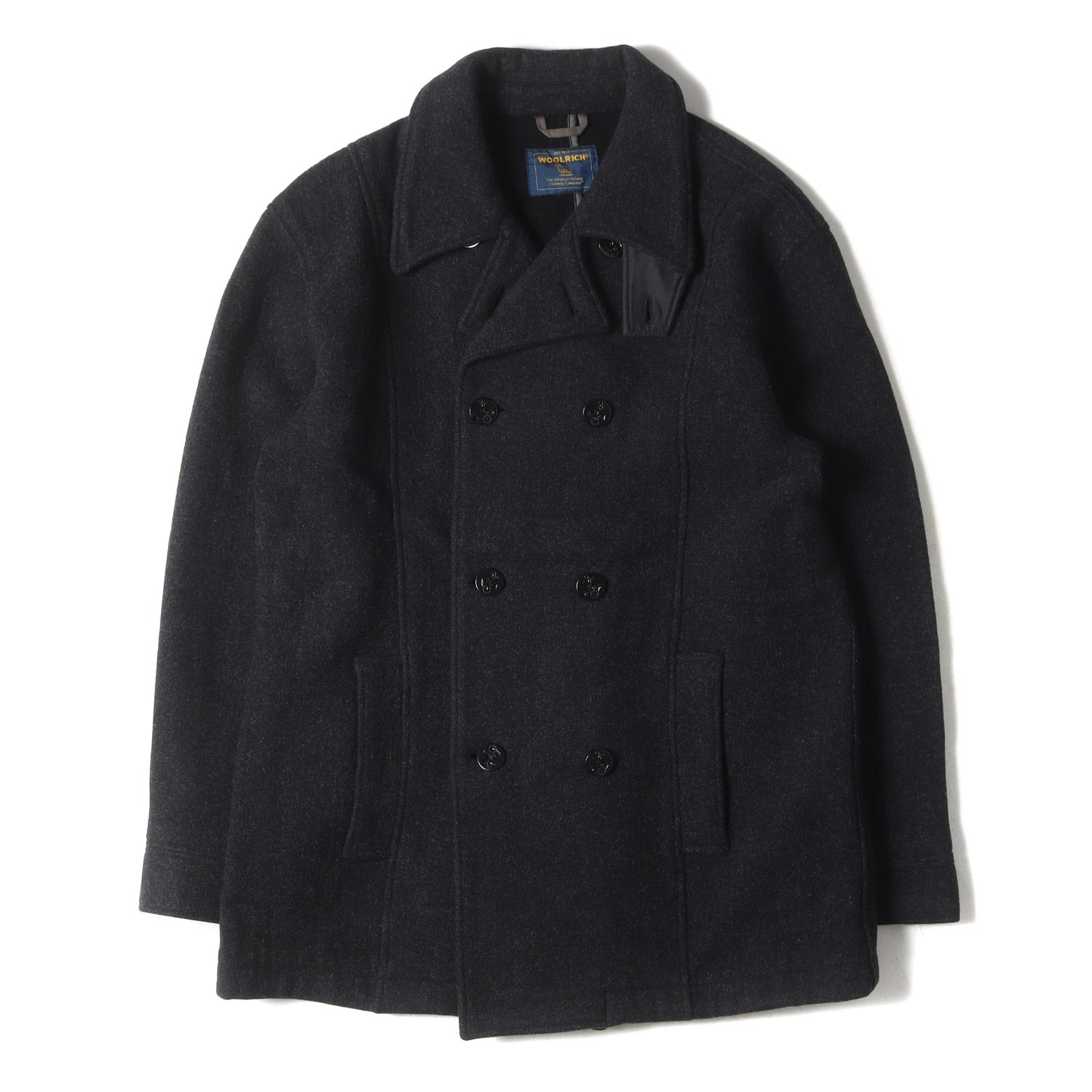 WoolRich (ウールリッチ) メルトン ウール ピーコート - ブランド古着の通販・買取 | BEEGLE by Boo-Bee