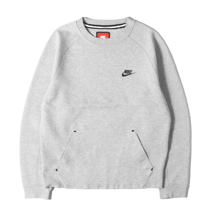 ワンポイント ロゴ テック スウェット (TECH FLEECE CREW 545164-066)