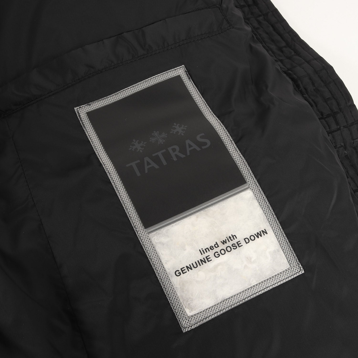 TATRAS (タトラス) 直営店限定 グラフィック プリント ナイロン フード  