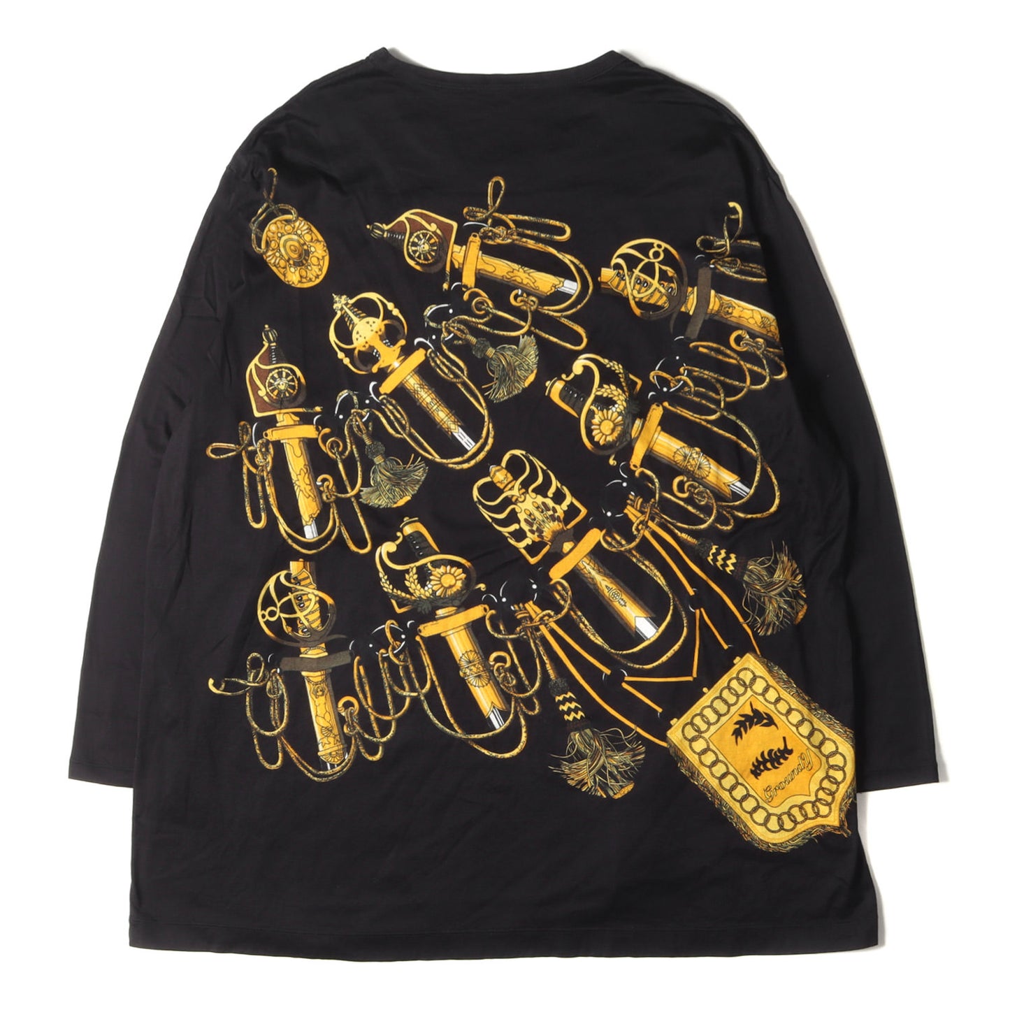 21AW バンダナ ジャンボ ロングスリーブ カットソー (GM-T04-842) / 長袖 Tシャツ ロンT オーバー サイズ ビッグ シルエット