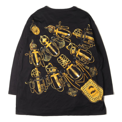 21AW バンダナ ジャンボ ロングスリーブ カットソー (GM-T04-842) / 長袖 Tシャツ ロンT オーバー サイズ ビッグ シルエット