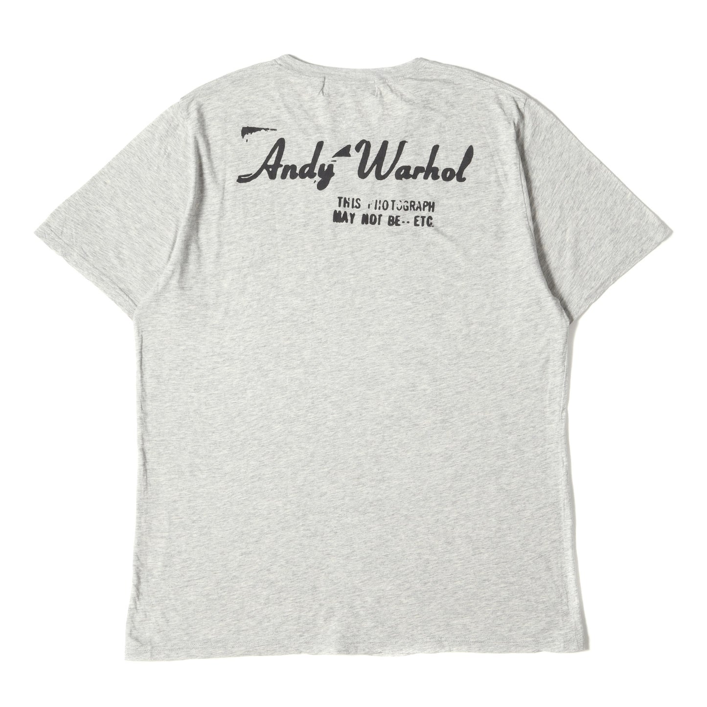 × Andy Warhol バナナ グラフィック バッグロゴ Tシャツ (7CT-0603) / Y2K