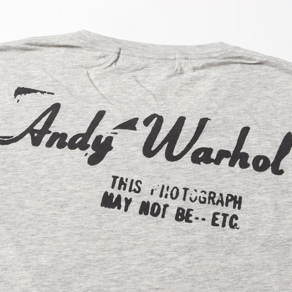 × Andy Warhol バナナ グラフィック バッグロゴ Tシャツ (7CT-0603) / Y2K