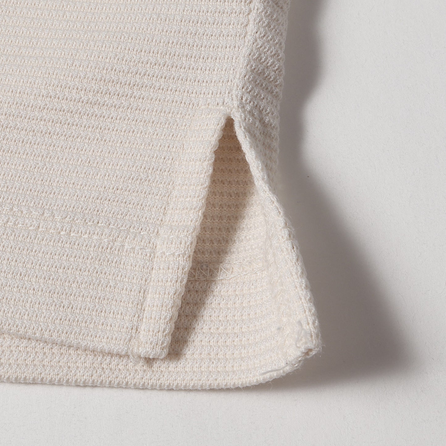 ワニワッペン 刺繍 オーバー サイズ コットンポリ 鹿の子 Tシャツ (TH731PL) / ピケ ビッグ シルエット EXCLUSIVE EDITION