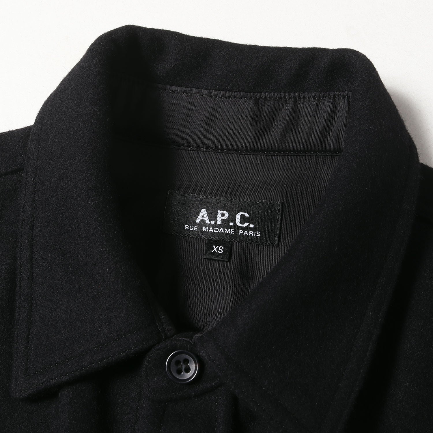 A.P.C. (アーペーセー) フラップポケット ウールナイロン モッサ CPO シャツ / 長袖 ジャケット アウター 羽織 定番 ベーシック  フレカジ フレンチ カジュアル - ブランド古着の通販・買取 | BEEGLE by Boo-Bee