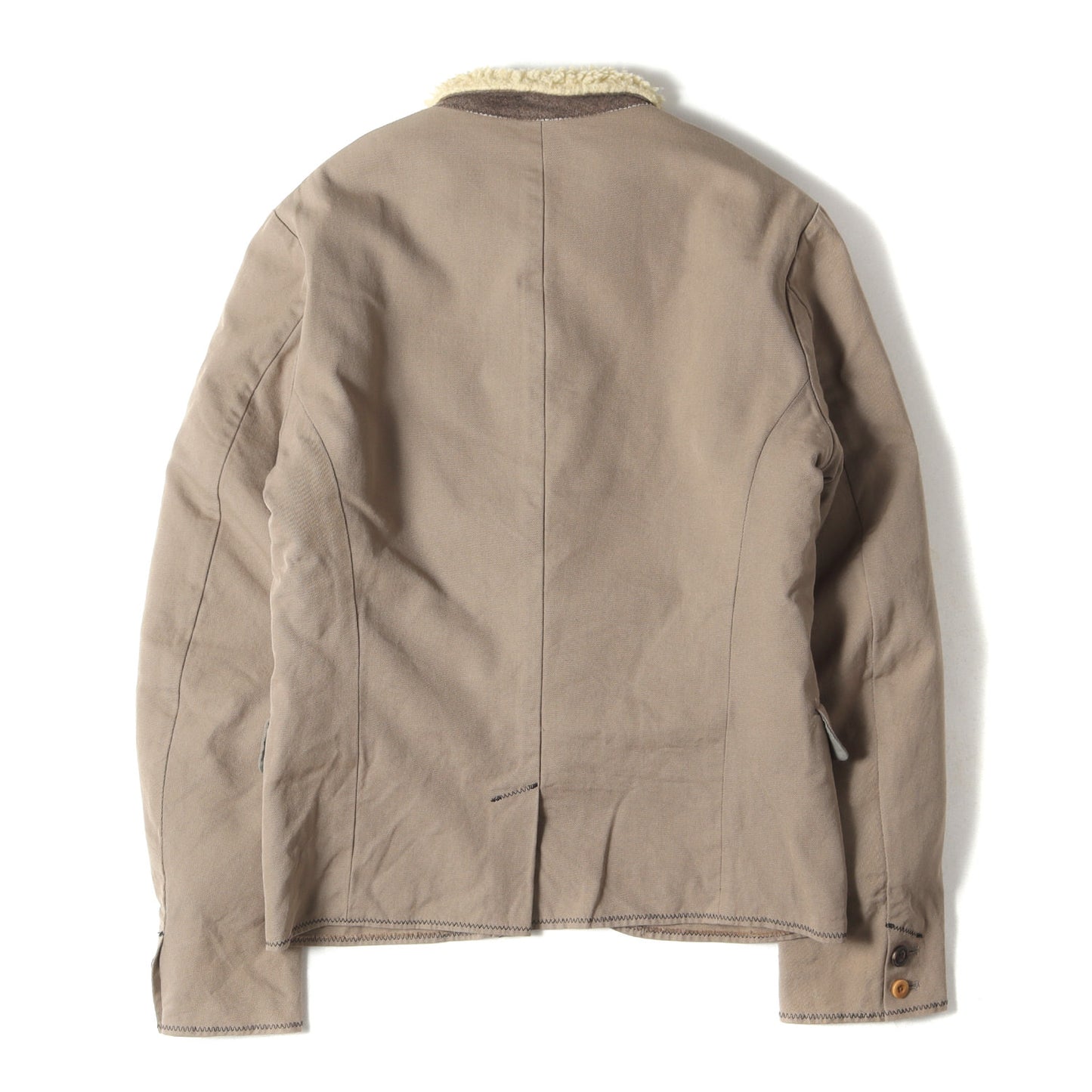 裏ボア ギャバジン 5B テーラード ジャケット (10WCM-J08106)