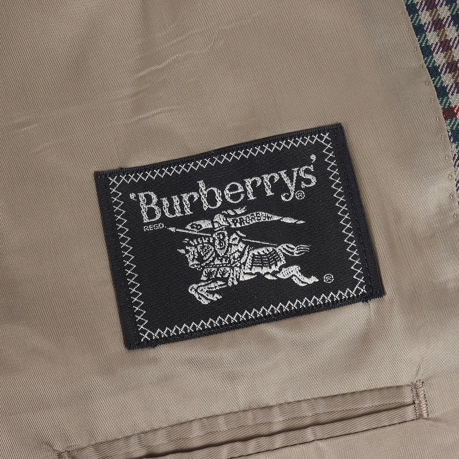 BURBERRY (バーバリー) ハウスチェック ウール 2B テーラード BURBERRY (バーバリー) ハウスチェック ウール 2B テーラード