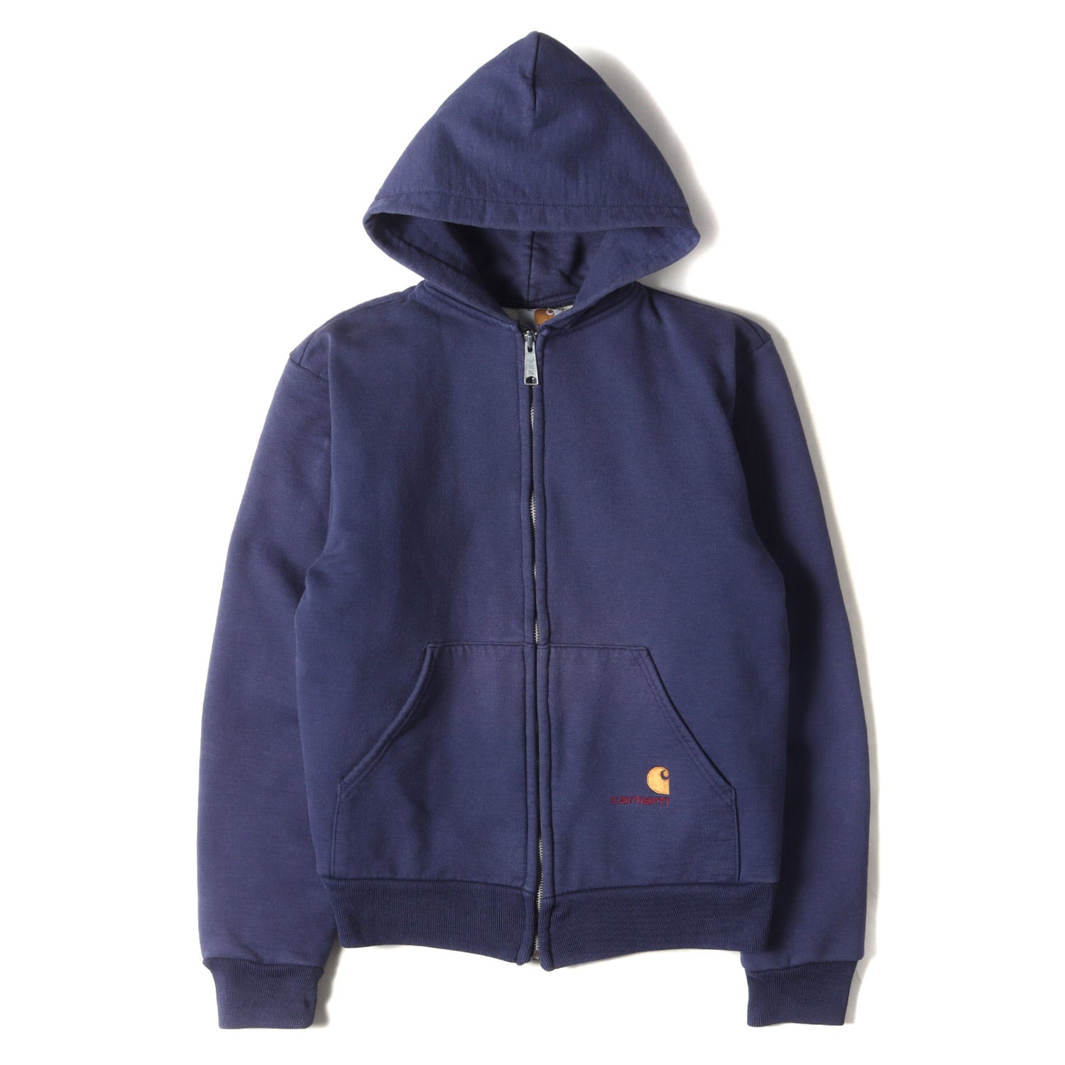 Carhartt (カーハート) 90s 裏サーマル ヘビーウェイト スウェット ジップ パーカー / フーディー サンフェード 星タグ 1990年代  - ブランド古着の通販・買取 | BEEGLE by Boo-Bee