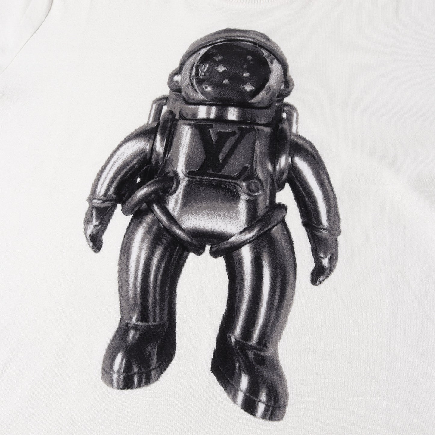 19SS ジャガード スペースマン コットン ニット Tシャツ (RM191M IXY HGY01W) / 半袖 ニットソー