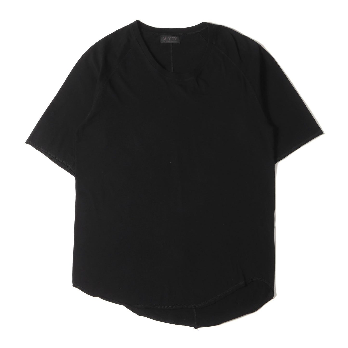 ラグラン ハーフスリーブ オーバー サイズ Tシャツ (UW-T02-084) / ビッグ シルエット 無地