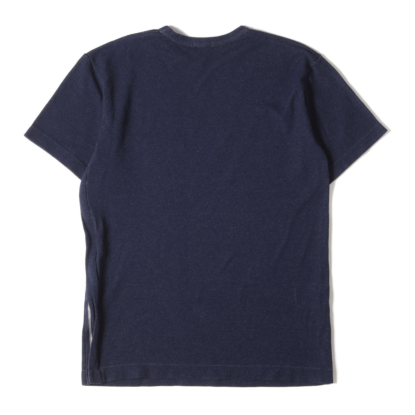 99SS フリル期 アシンメトリー サイドファスナー コットンポリ Tシャツ (PT-100180) / アーカイブ AD1998 モード デザイナーズ 90s