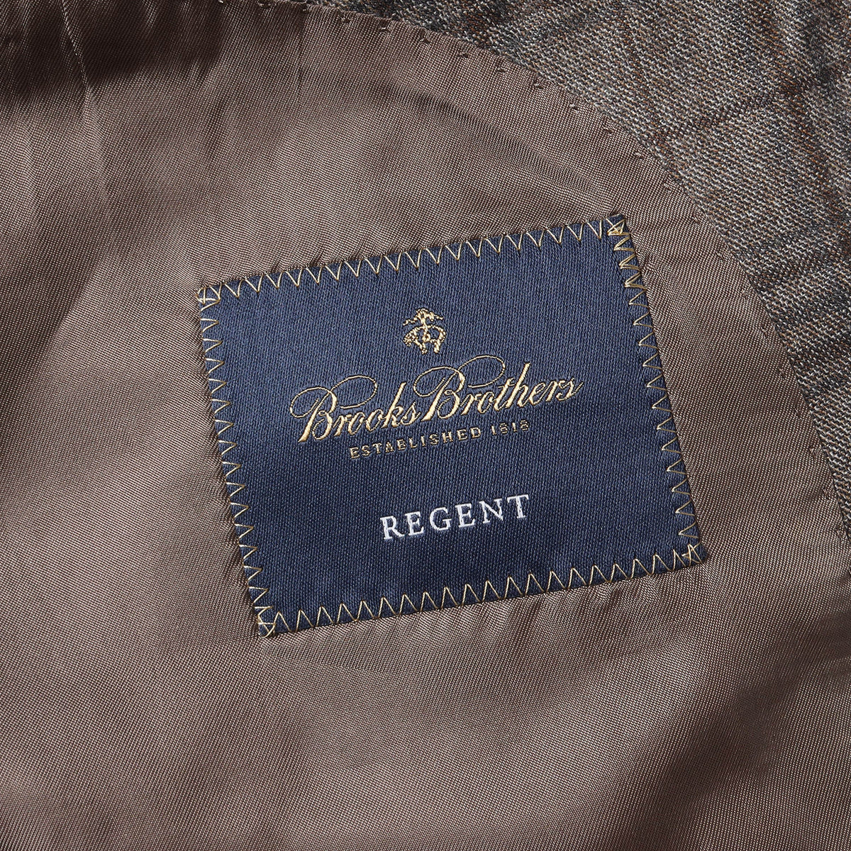 × E.THOMAS チェックオンチェック カシミア混ウール 2B テーラード ジャケット / REGENT ビジネス フォーマル