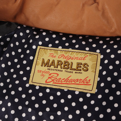 カウハイドレザー ダウンジャケット