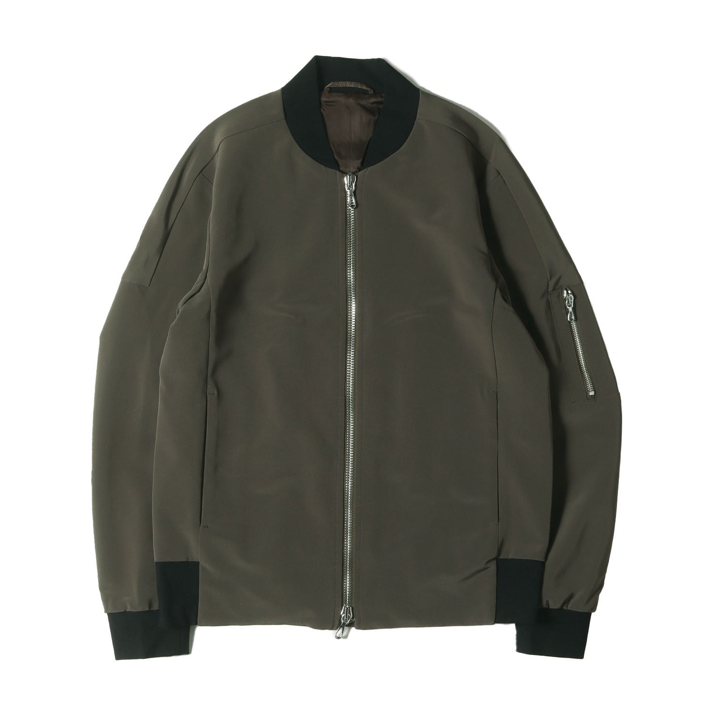 Ta/Pe ダブルフェイス MA-1 (AB91-203) / ミリタリー ダブルジップ ボンバー ジャケット アウター 羽織 定番 ベーシック ドメブラ KAZUYUKI KUMAGAI