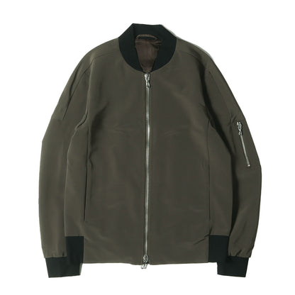 Ta/Pe ダブルフェイス MA-1 (AB91-203) / ミリタリー ダブルジップ ボンバー ジャケット アウター 羽織 定番 ベーシック ドメブラ KAZUYUKI KUMAGAI