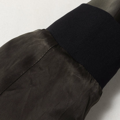 Ta/Pe ダブルフェイス MA-1 (AB91-203) / ミリタリー ダブルジップ ボンバー ジャケット アウター 羽織 定番 ベーシック ドメブラ KAZUYUKI KUMAGAI