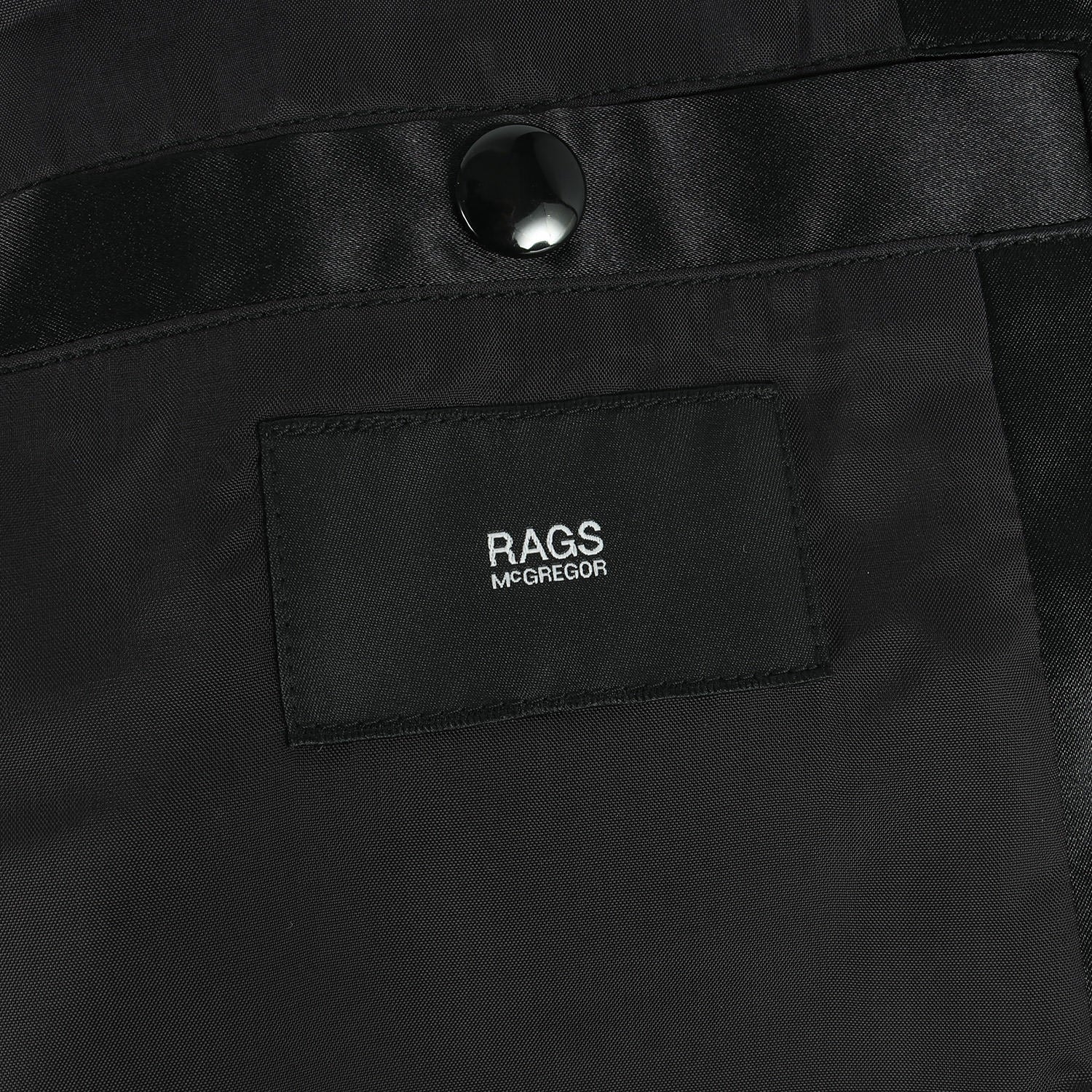 Rags McGREGOR (ラグスマックレガー) バック刺繍 ナイロン サテン  