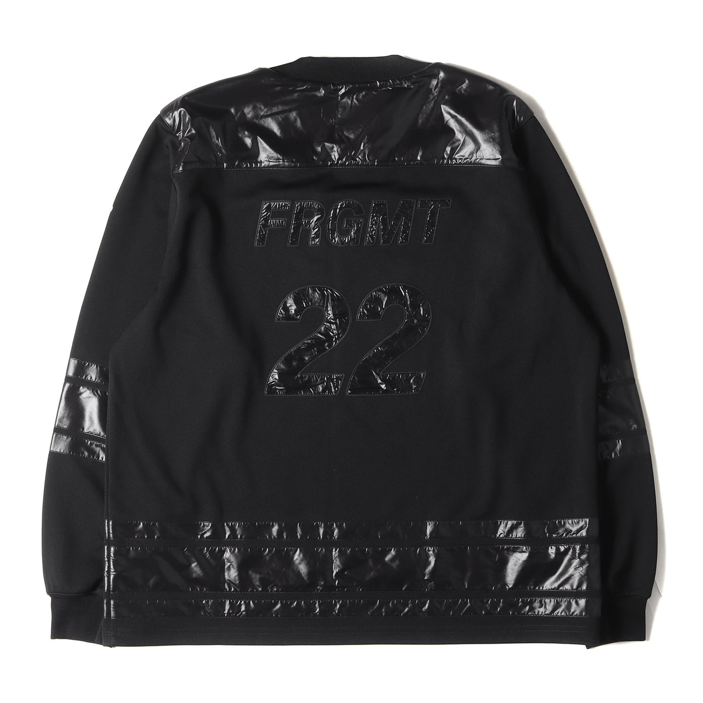 22AW × fragment design ホッケー シャツ ジャージー ロングスリーブ Tシャツ (LS HOCKEY T-SHIRT H209U8G00004) / 長袖 カットソー フットボール