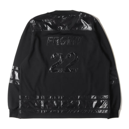 22AW × fragment design ホッケー シャツ ジャージー ロングスリーブ Tシャツ (LS HOCKEY T-SHIRT H209U8G00004) / 長袖 カットソー フットボール