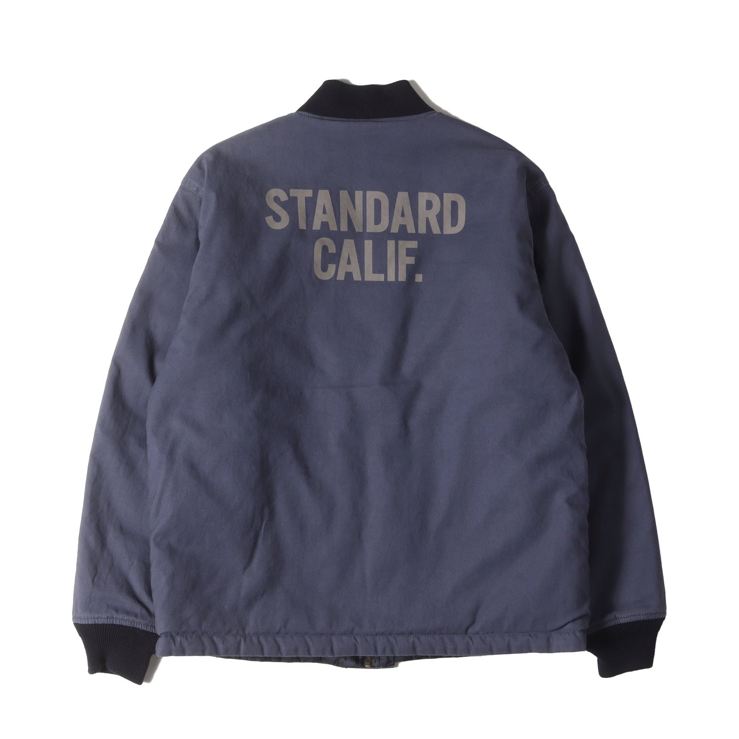 STANDARD CALIFORNIA (スタンダードカリフォルニア) 21AW リバーシブル バック ロゴ コードレーン キルト リップストップ デッキ  ジャケット (SD REVERSIBLE DECK JACKET) / ミリタリー ブルゾン アウター 羽織 定番 ベーシック アメカジ ワーク  ラギッド – ブランド古着 ...