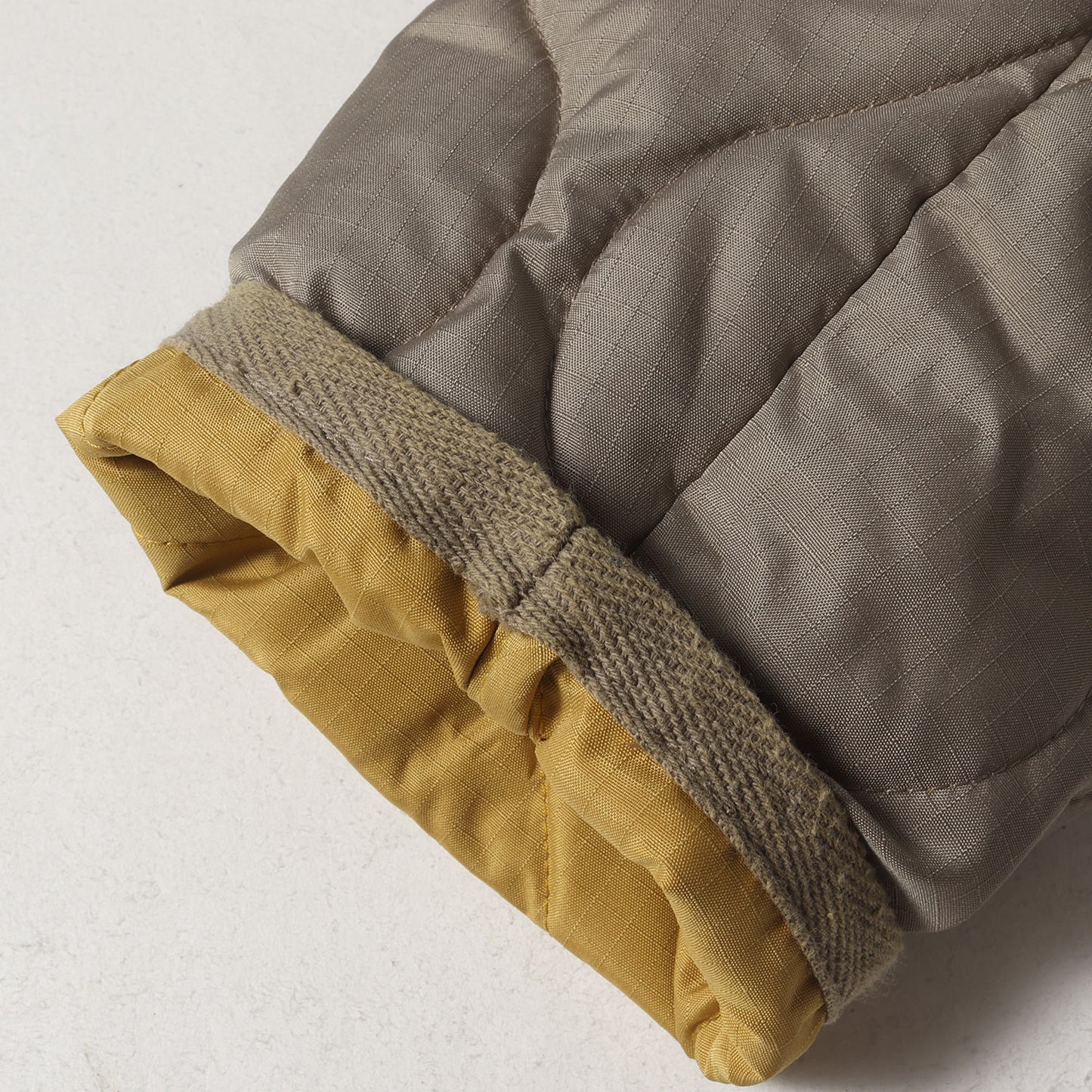 22AW ミリタリー Vネック ダブルジップ ダウンジャケット (TAION-101ZML-1) / 両脇スリットファスナー ブルゾン キルティング ライナー アウター 羽織 定 ベーシック アメカジ MILITARY LINE