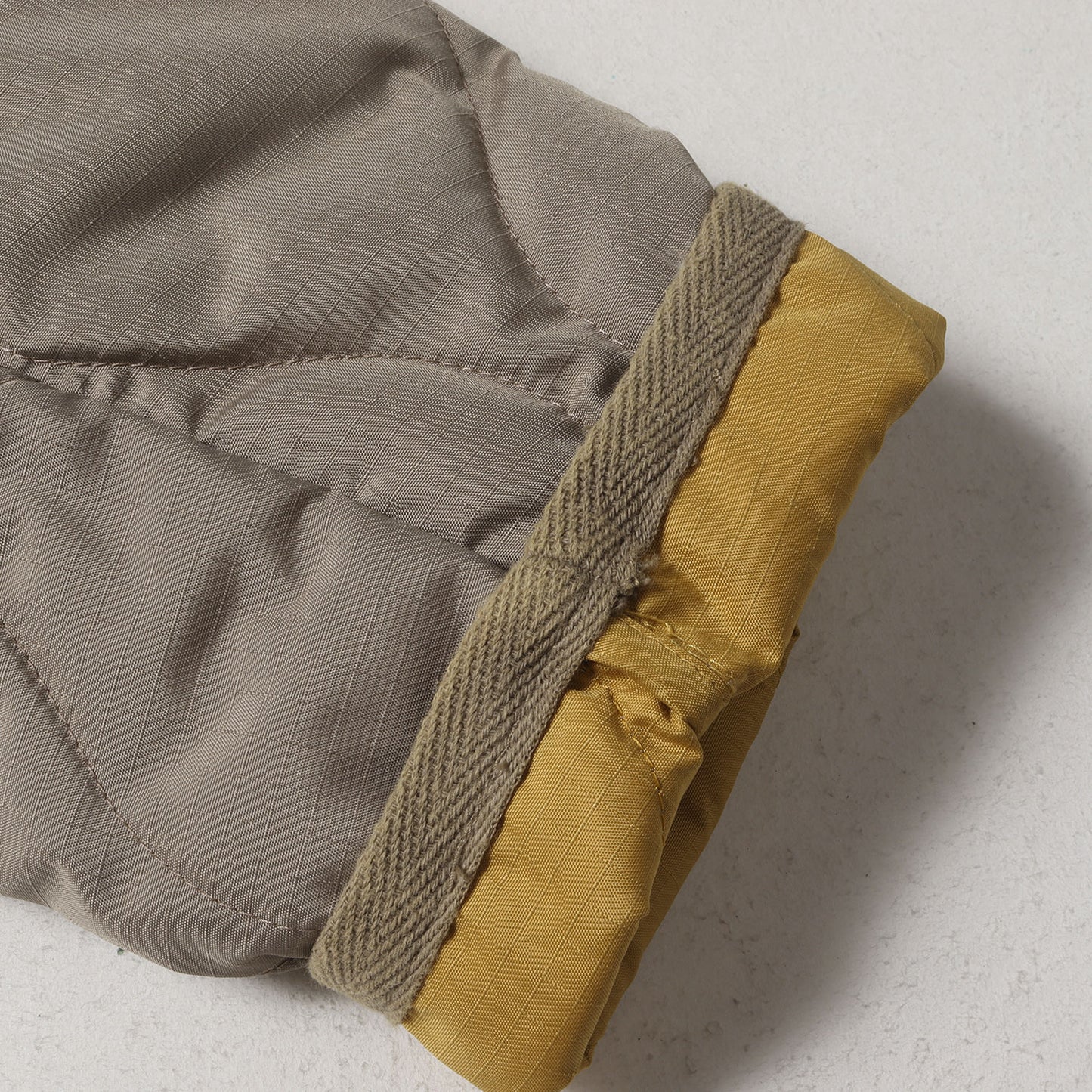 22AW ミリタリー Vネック ダブルジップ ダウンジャケット (TAION-101ZML-1) / 両脇スリットファスナー ブルゾン キルティング ライナー アウター 羽織 定 ベーシック アメカジ MILITARY LINE