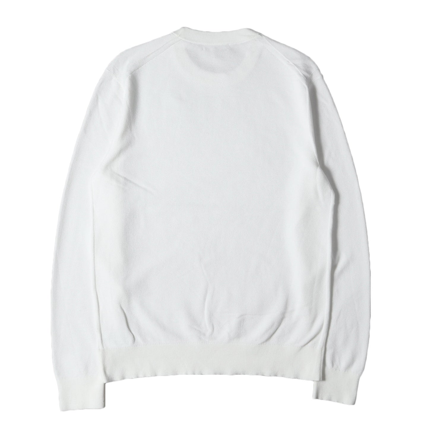 23SS ストレッチ レーヨン ニット (FINE BILEN RILAND CREW 02-3101702) / セーター プルオーバー ニットソー 定番 ベーシック ビジカジ オフィカジ