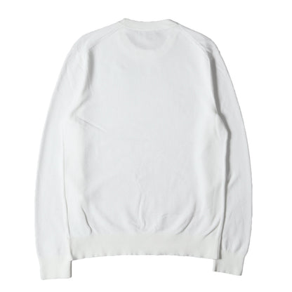 23SS ストレッチ レーヨン ニット (FINE BILEN RILAND CREW 02-3101702) / セーター プルオーバー ニットソー 定番 ベーシック ビジカジ オフィカジ