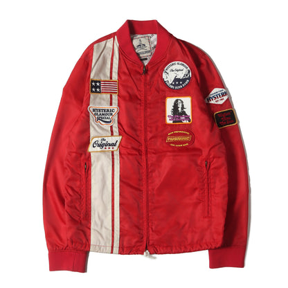 Hysteric Glamour 散る ヒステリックグラマー ムーンガール スカジャン