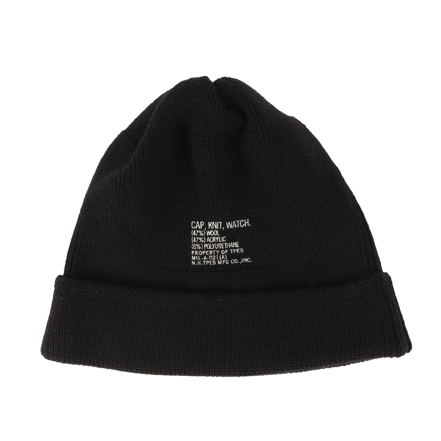 ストレッチ アクリル混ウール ニット キャップ (WATCH CAP 942-AC02 pieces)