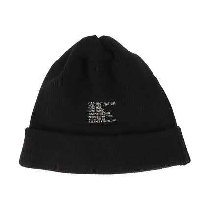 ストレッチ アクリル混ウール ニット キャップ (WATCH CAP 942-AC02 pieces)