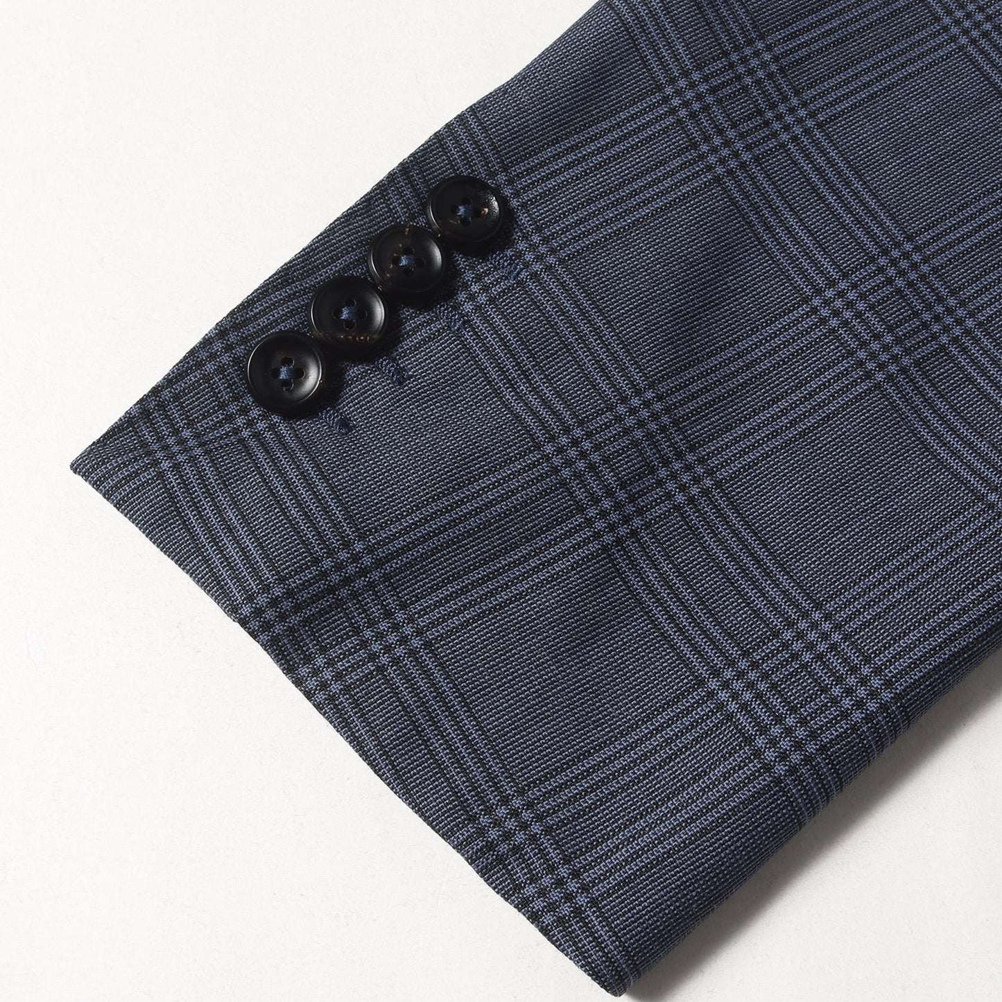 グレンチェック ウール スーツ セットアップ / BERGRAVIA MADE IN SPAIN