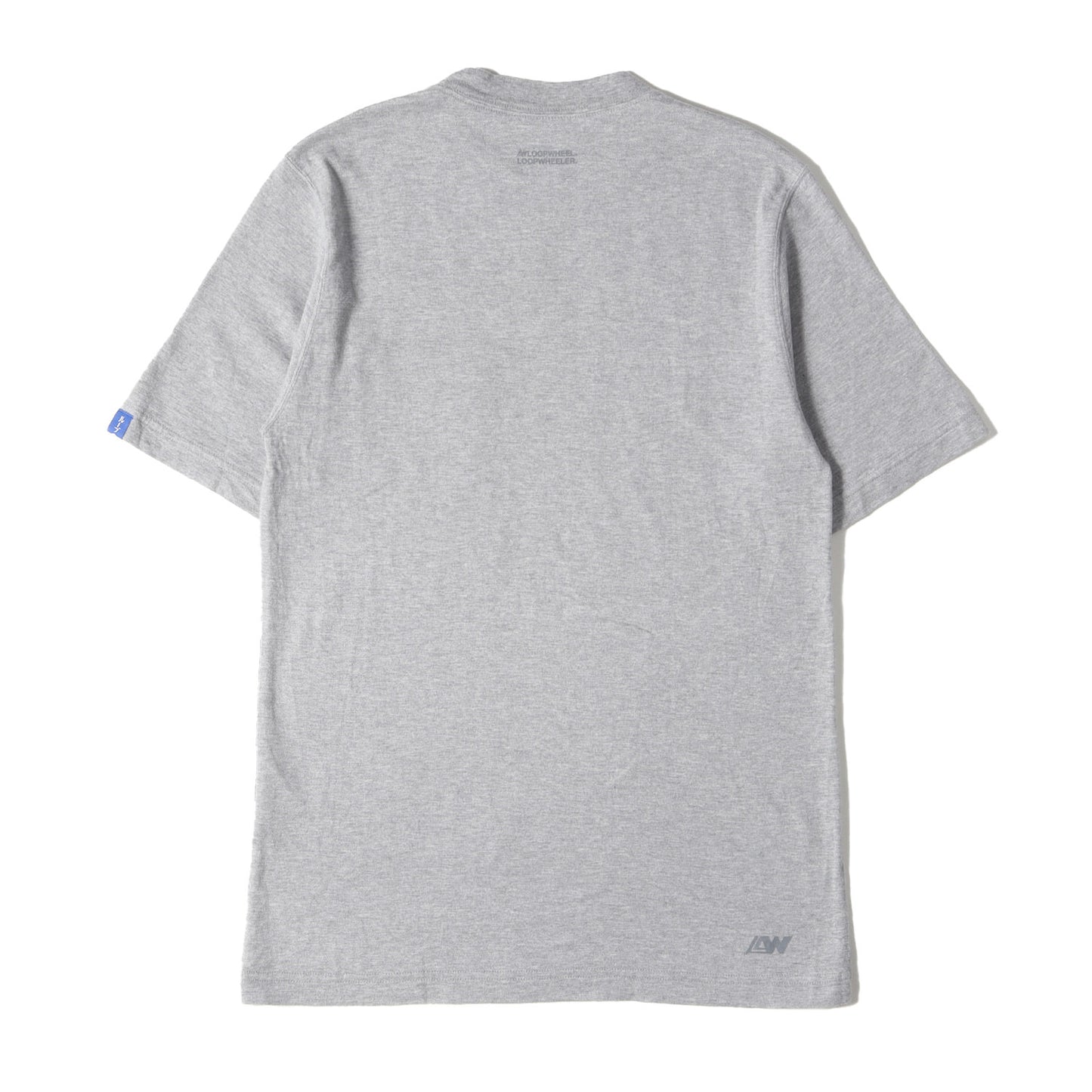 21SS LW 吊り編み 天竺 トリコロール しゃけクマ ポケット Tシャツ / ワンポイント ポケT ベーシック