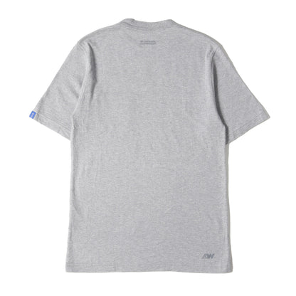 21SS LW 吊り編み 天竺 トリコロール しゃけクマ ポケット Tシャツ / ワンポイント ポケT ベーシック