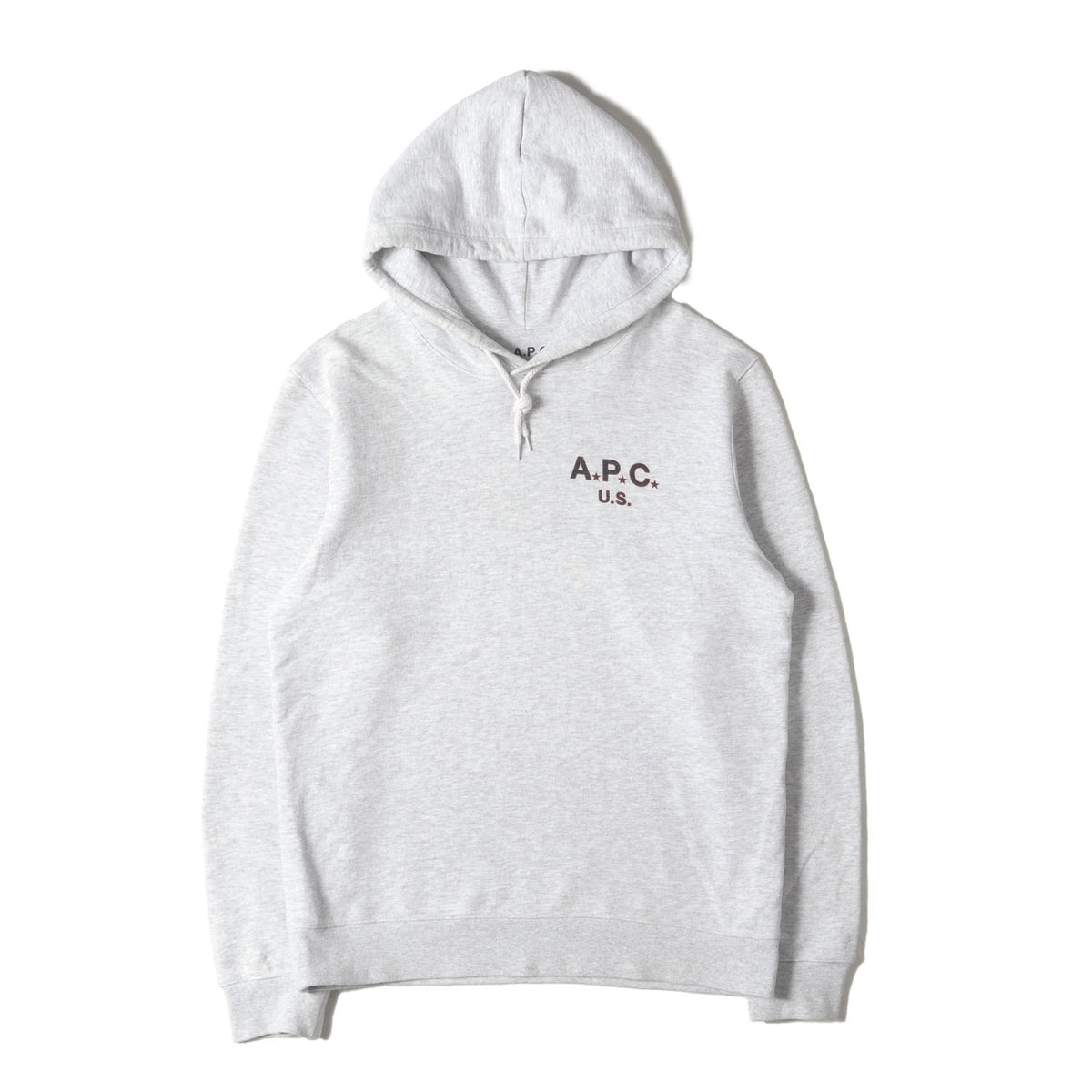 A.P.C. (アーペーセー) U.S コットン ロゴプリント スウェット 