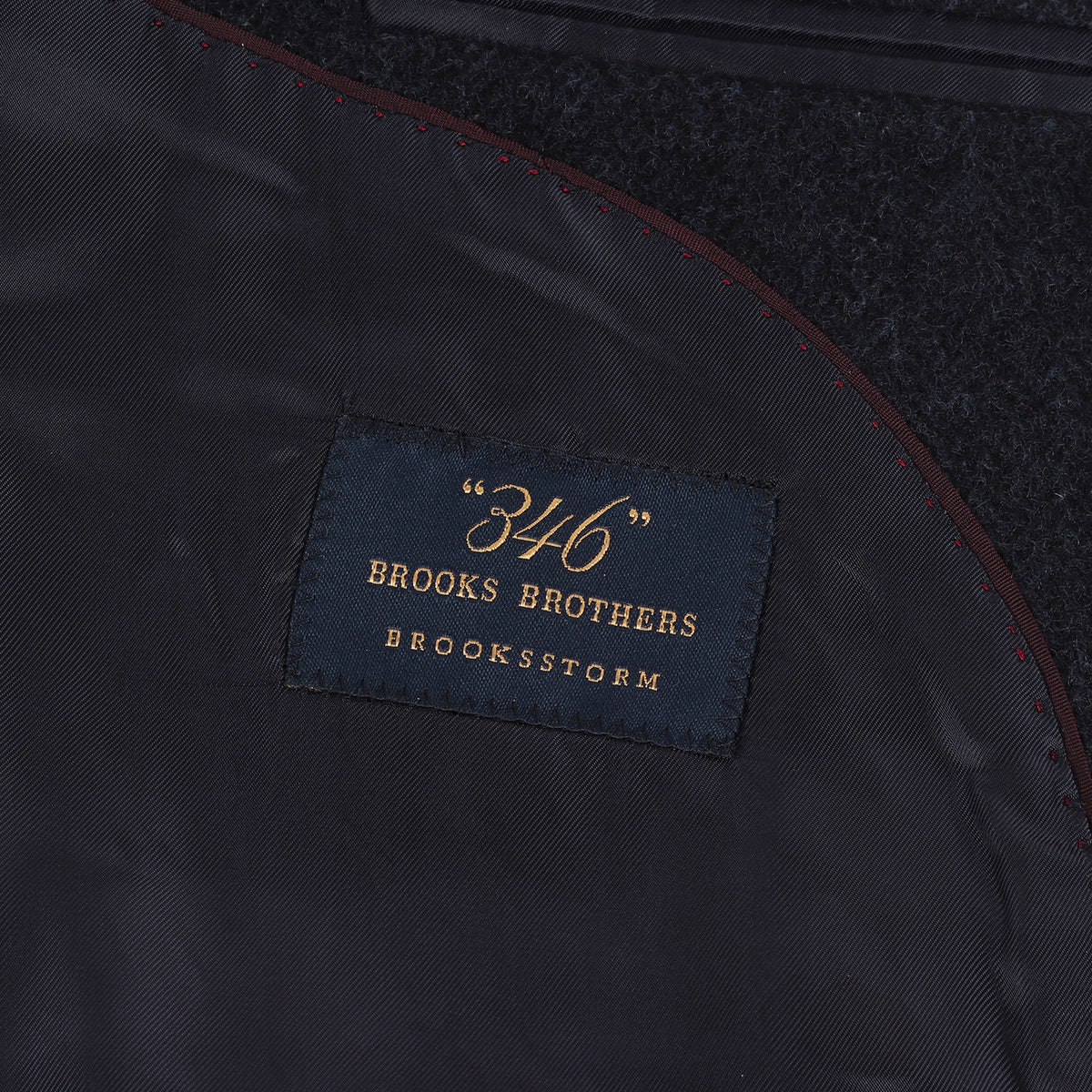 ウール ヘリンボーン フライフロント 3B チェスター コート / 346 BROOKSSTORM